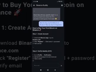 Binance Buddy - AI Assistant for Crypto Beginners | #AIBinance Challenge