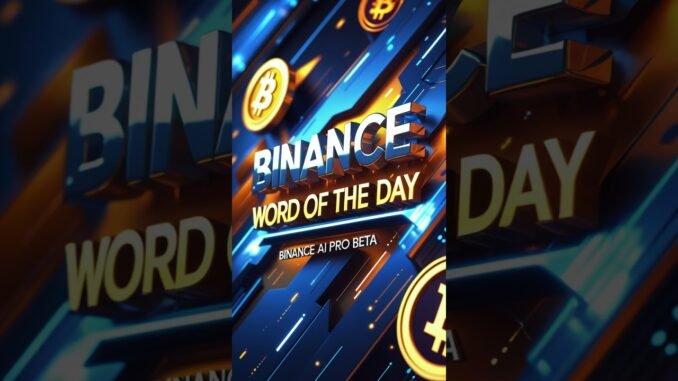 🎁 Binance Regala USDC  Word of the Day AI Pro Beta 30 Mar   5 Abr