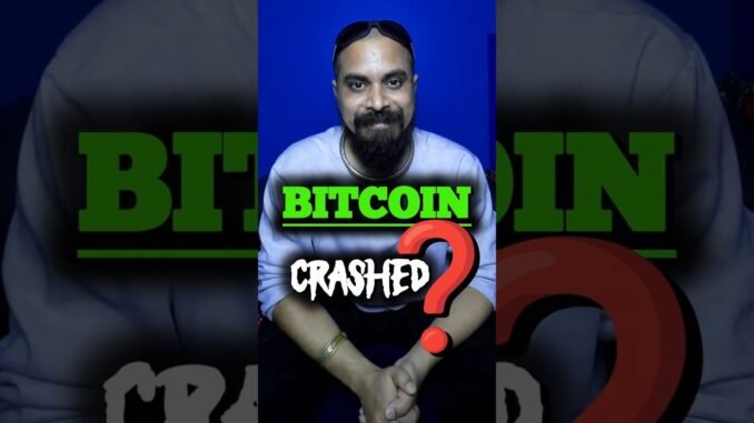 Bitcoin Crashed ❓ Forecasting of bitcoin | Bitcoin Latest Update |