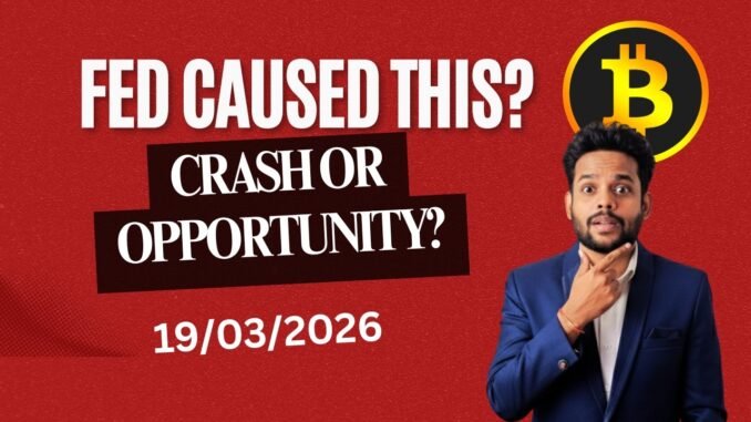 Bitcoin Drops After Fed Decision 😱 | Crypto News Today