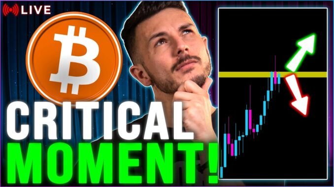 Bitcoin Is At The LEVEL That Decides EVERYTHING!