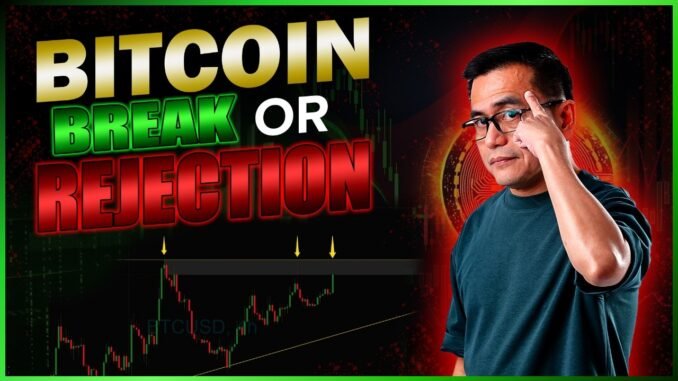 Bitcoin LIVE: Breakout or Rejection? | CLARITY Act Trouble & AI Job Cuts Rising