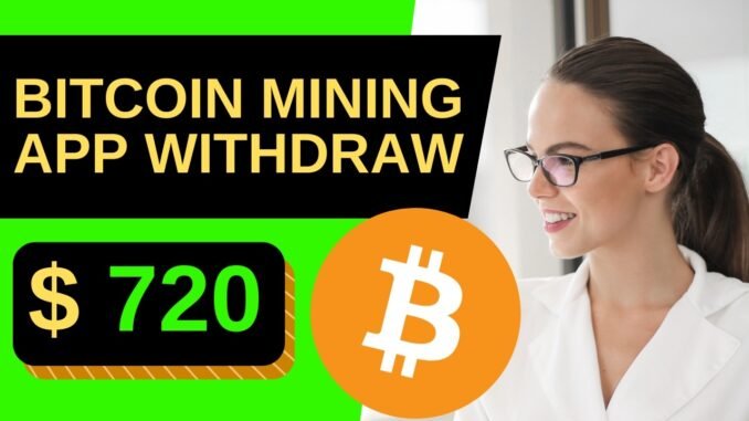 Bitcoin Mining App Withdraw | crypto mining for beginners android & IOS