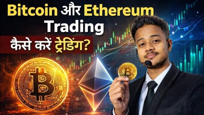 Bitcoin aur Ethereum Trading Kaise Kare? 🔥 Complete Beginner Guide 2026