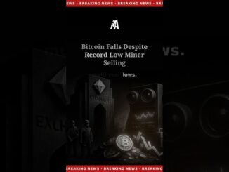 Bitcoin dips even as miner selling hits multi-year lows