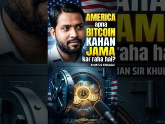 Bitcoin ka asli sach! Khan Sir ne bataya America ka secret plan 🇺🇸 #KhanSir