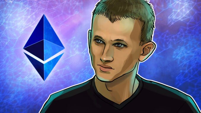 Buterin Says Its Time To Revisit Idea Simplifying Ethereum Node