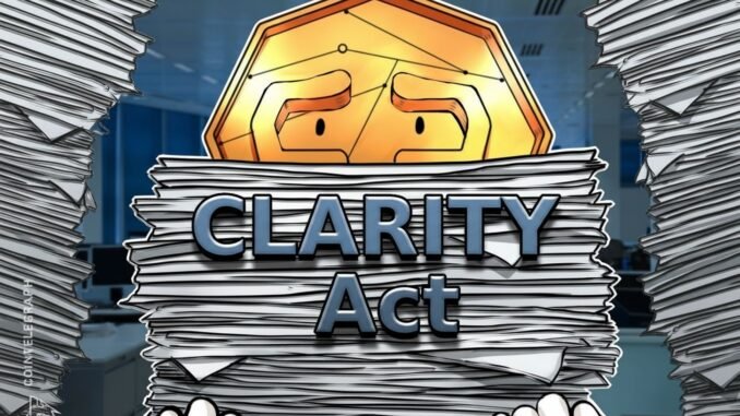 CLARITY Bill Takes the Decentralization out of Crypto — Crypto CLARITY Bill Takes the Decentralization out of Crypto — Crypto Exec