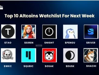 CP Markets Top 10 Crypto Altcoins Watchlist For Next Week With Price Target.