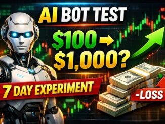 🤖 Can an AI Trading Bot Turn $100 Into $1,000? (7-Day Crypto Experiment)