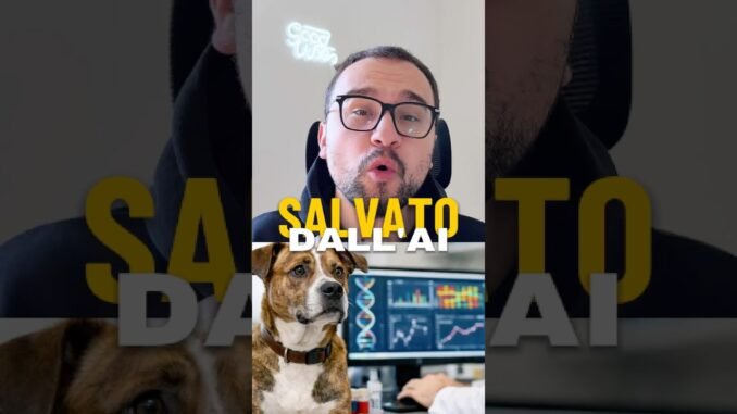 Cane guarito grazie a ChatGPT