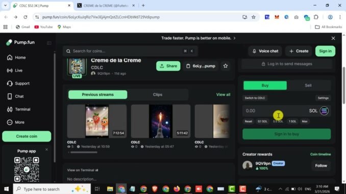 💡 Creme de la Creme Coin Review 🚀 New Solana Meme Coin Analysis | PumpFun Coin 💡