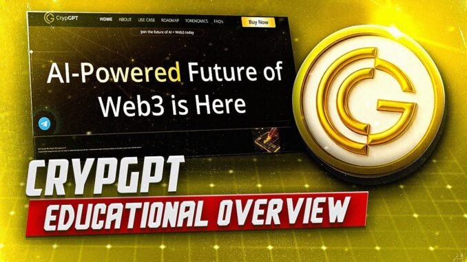 CrypGPT Explained | AI-Powered Web3 Project | Tokenomics, Roadmap & Biconomy Listing
