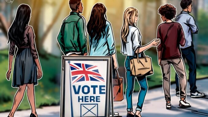 Crypto Gains Political Clout Among 80% of UK Young Voters