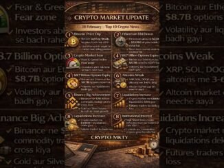 Crypto Market Update Today | 28 Feb Top 10 Crypto News | Bitcoin Ethereum Latest Update#shorts