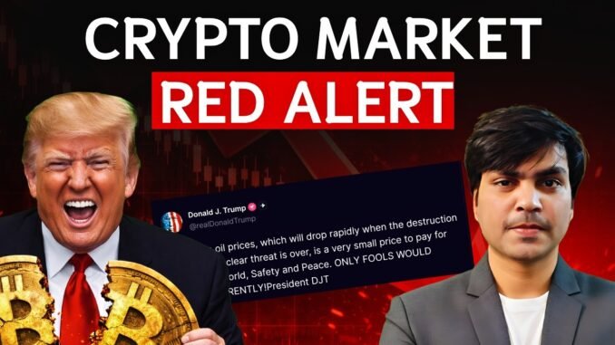 Crypto Market Update Today 🔥 Bitcoin, Ethereum & Altcoin News | trump statement on crypto