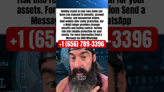 Crypto Ownership Isn’t Safe Without Proper Structure | Web3 Ledger Protection. #CryptoSecurity #Web3