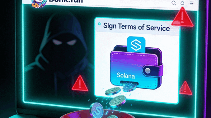 Crypto, Bonk.fun, Scam