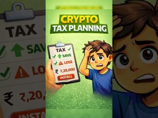 Crypto tax planning. #shorts #cryptoindia