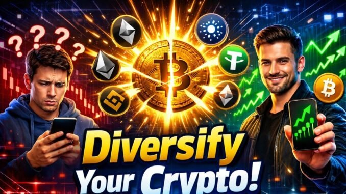 Crypto tip for beginners : How to diversify your portfolio