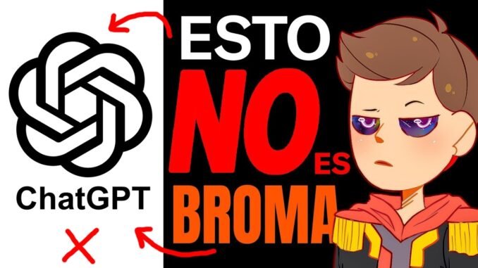 DESINSTALA CHATGPT AHORA