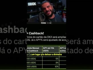 DINHEIRO PARADO RENDENDO OKXPAY! #web3 #okxpay #rendimento
