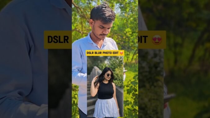 DSLR Blur Photo Editing 🔥 Best ChatGPT Prompt 2026 #shorts #trendingvideo