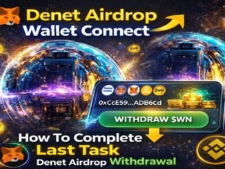Denet airdrop withdrawal || Denet airdrop wallet connect process | Denet airdrop Claim update