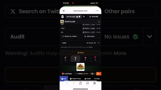 Dexscreener enhanced token info