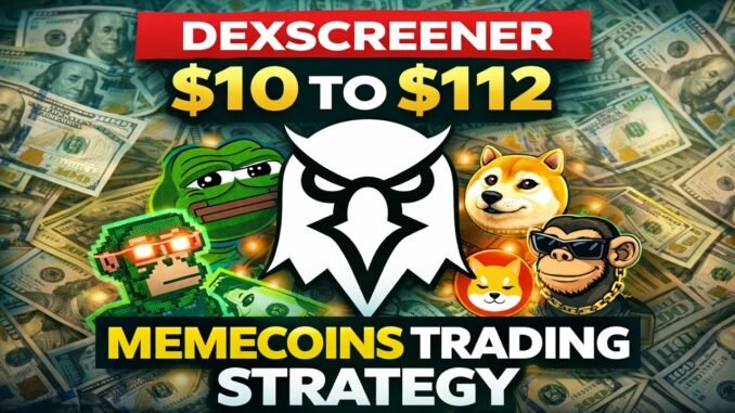Dexsscreener Trading New Strategy 2026 - How to trade memecoins on dexscreener