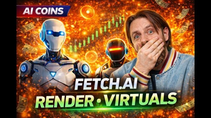 Diese AI Coins stehen vor der Explosion! Fetch.ai, Render & Virtuals Analyse