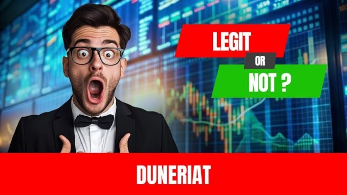 Duneriat Scam or Legit? Review 2026 | Safe Trading Platform Test