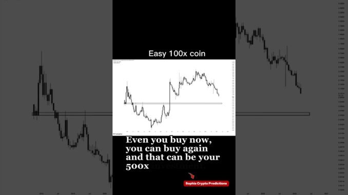 Easy 100x AI coin and it can be 200x crypto