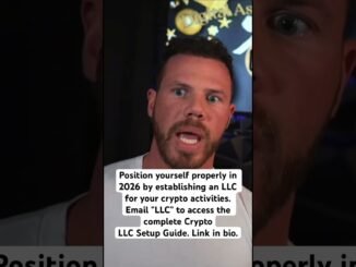 Email "LLC" to access the complete Crypto LLC Setup Guide. Link in bio.