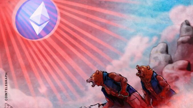 Ether Funding Turns Negative, But Bears Remain In Control: Why?