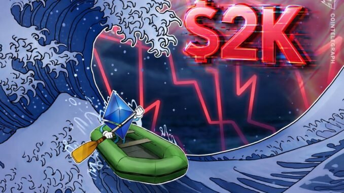 Ethereum Loses $2K as Traders Expect a Deeper Correction in Ethereum Loses $2K as Traders Expect a Deeper Correction in ETH Price