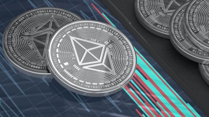 Ethereum Price Won’t Crash To $1,500 Until This Happens First, Picture of Ethereum coins
