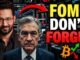 FOMC DON'T FORGET - Latest Crypto News Today & BTC - ETH Update