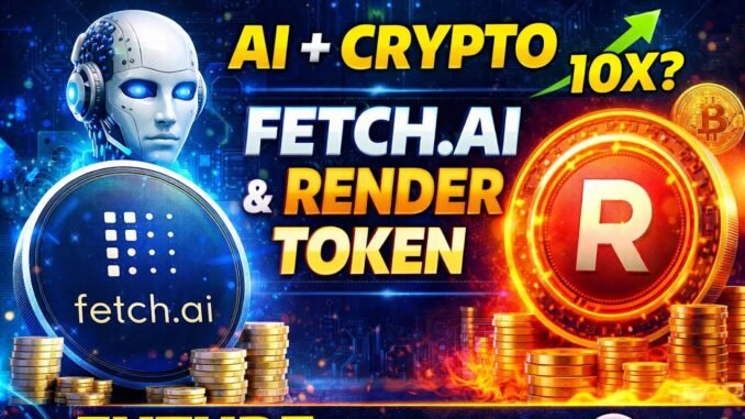 Fetch.ai (FET) & Render Token (RNDR) Future 🔥 | AI Crypto 10X Coins? 2026 Prediction