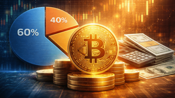 Fidelity’s New Bitcoin Study Challenges The Traditional 60/40 Portfolio