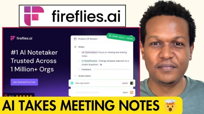 Fireflies AI Tutorial for Beginners (Record & Summarize Meetings)