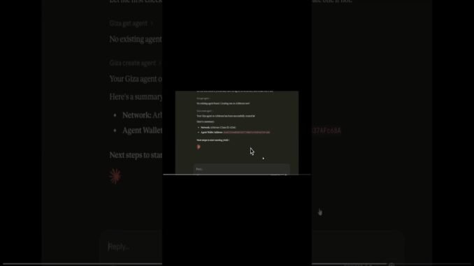 GIZA Defi AI Agent Updates And News! Is It Over For Giza Crypto?! #crypto #altcoins