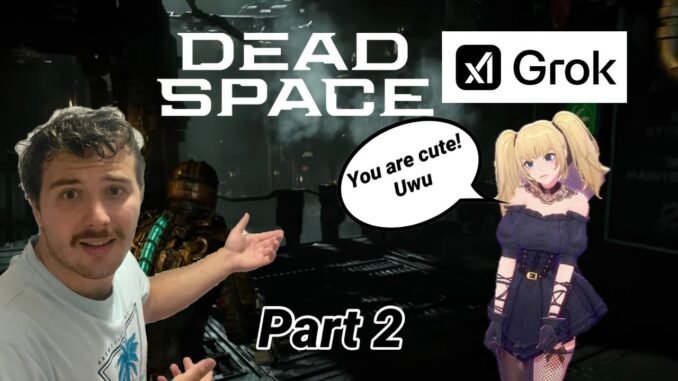 GROK AI HELPS ME BEAT DEAD SPACE PART 2!