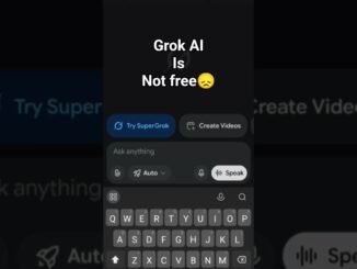 GROK AI IS NOT FREE #ai #GROK #creator #artificialintelligence #sad #aigrok