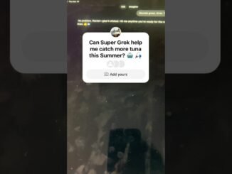 Grok AI Joins the Ahi Hunt – My Summer Wingman! 🤙 #shorts