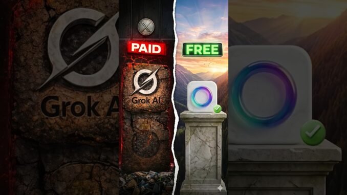 Grok AI ko bhul jao? Meta AI is Better & FREE! 😲 #shorts #tips #aitech