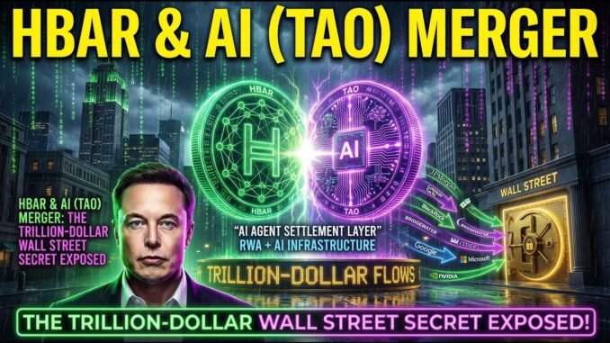 HBAR & AI (TAO) Merger: The Trillion-Dollar Wall Street Secret Exposed!
