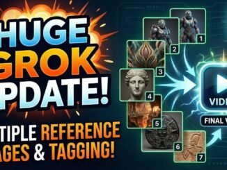 HUGE Grok AI Video Update: Multi-Image Reference is Here! #grok