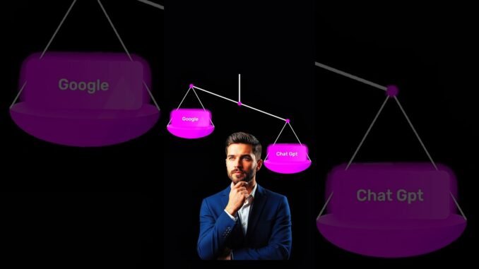 Has ChatGPT Overtaken Google? 😱 |  क्या ChatGpt नहीं गूगल को पीछे छोड़ दिया 🥶 #shorts