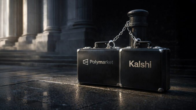 How Iran war bets triggered Washington's 2026 crackdown polymarket kalshi valuation